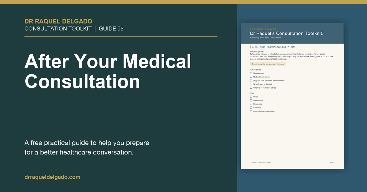 After Your Medical Consultation
